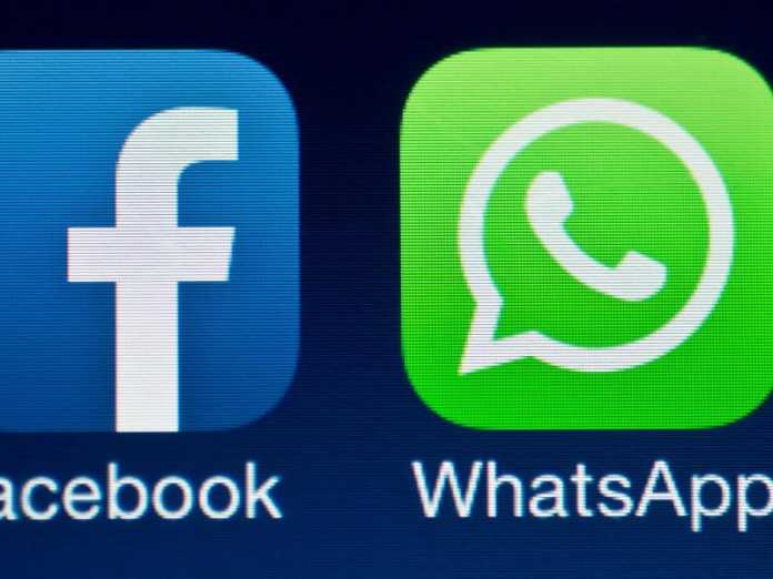 App-Icons Facebooks und Whatsapps