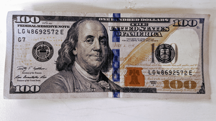 Banknote 100 US-Dollar