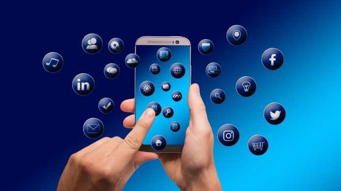 Social Media am Smartphone