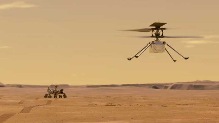 Sonda de Marte: un ingenioso helicóptero que volará a partir del 8 de abril