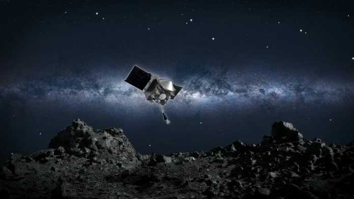 NASA-Sonde Osiris-Rex beim Asteroiden