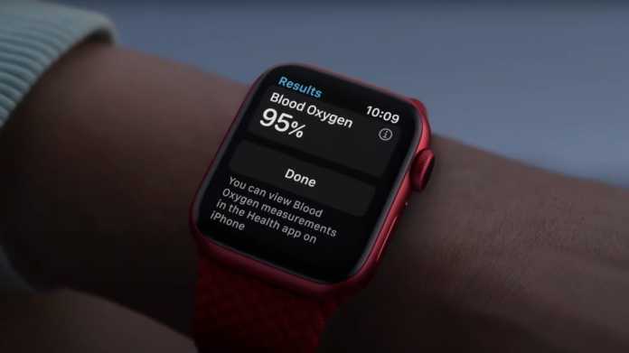 Blutsauerstoffsensor: Medizingerätekonzern will Apple Watch verbieten