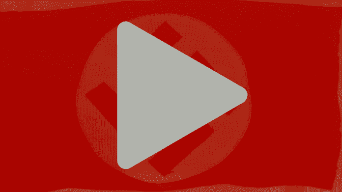 Logo YouTube sur croix gammée