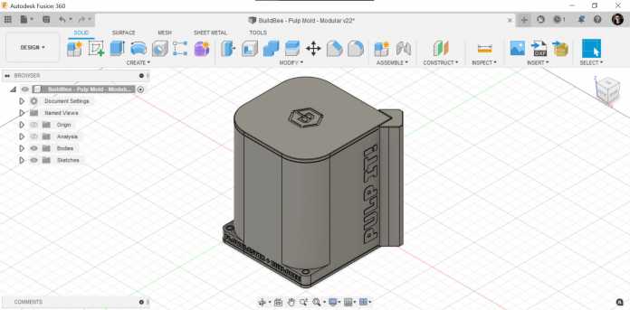 PulpIt Form in CAD