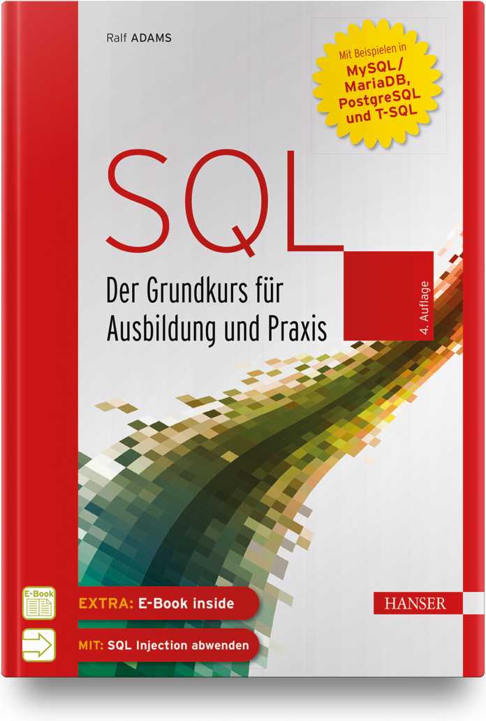 Buchbesprechung: SQL – der Grundkurs für Ausbildung und Praxis