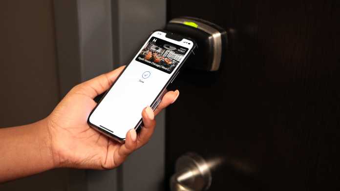 iPhone als NFC-Zimmerschlüssel