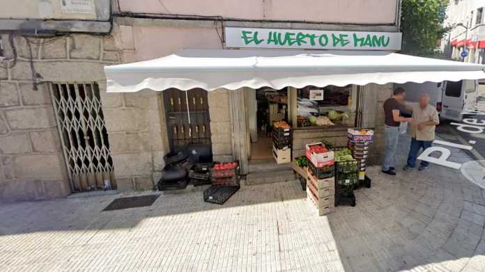Kleiner Laden in Spanien bei Google Street View