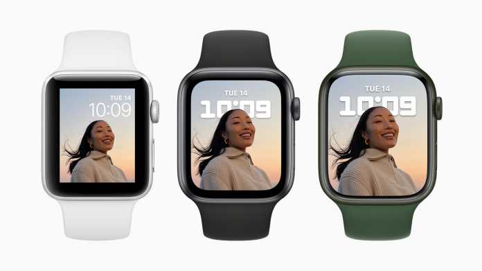 Apple Watch Seres 7 im Vergleich