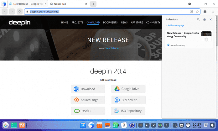 Deepin Browser Collection