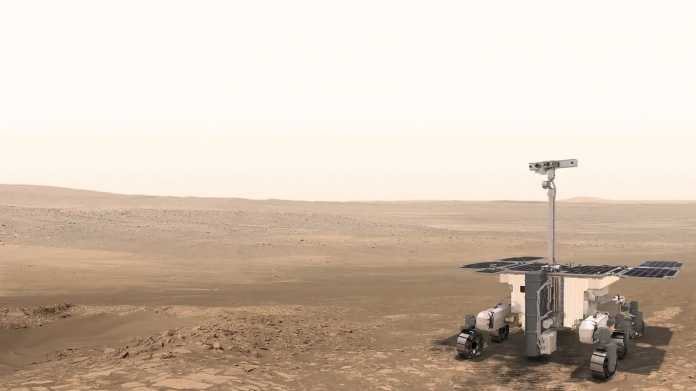 ESA-Rover auf dem Mars