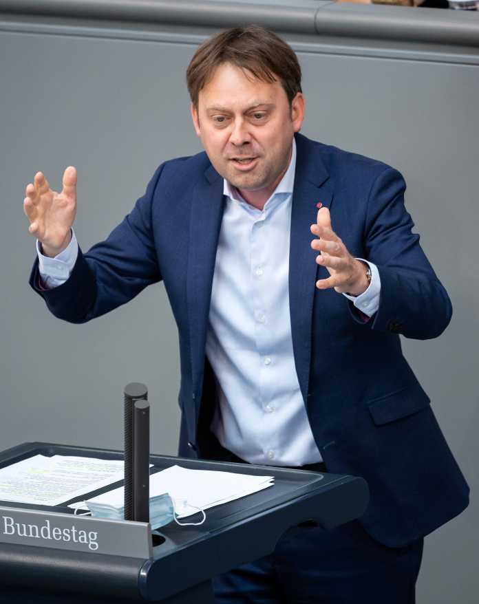 Jens Zimmermann ist der digitalpolitische Sprecher der SPD-Fraktion im Bundestag., Bild: Bernd von Jutrczenka/dpa