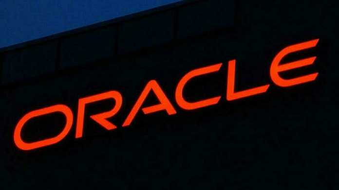 Logo von Softwarekonzern Oracle