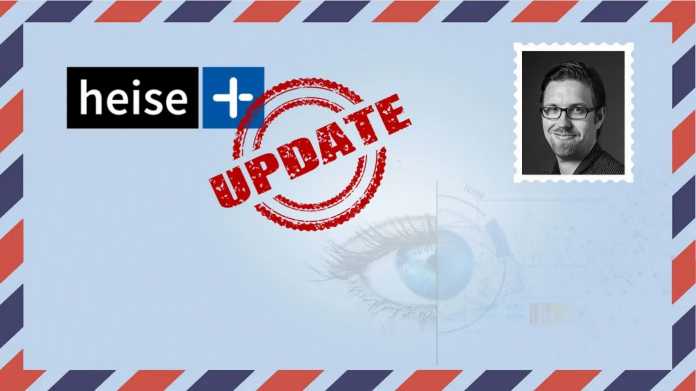 heise+ Update Briefumschlag
