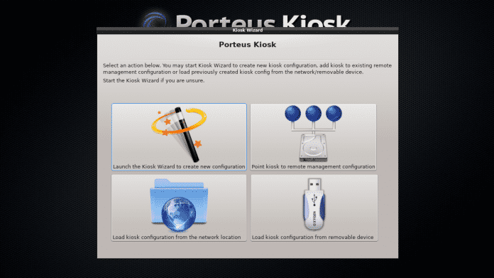 Aufmacher Linux-Distri Porteus Kiosk 5.4.0