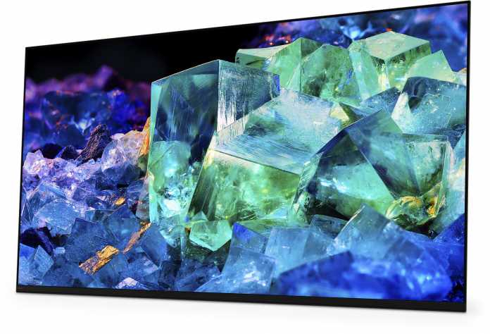 Sony platziert die kontraststarken Smart-TVs mit QD-OLED-Panel im Spitzensegment und bietet auch OLED-TVs mit LG-Panel an., Bild: Sony