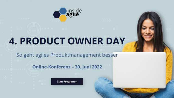 Vierter Product Owner Day am 30. Juni 2022, Online-Konferenz von Heise