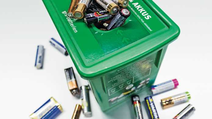 Recycling: Wie Batterien und Akkus verwertet werden