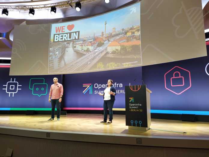Eröffnung des OpenInfra Summit Berlin 2022