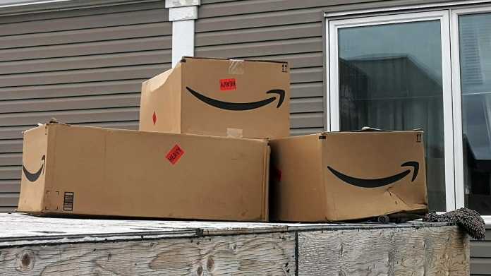 3 Amazon-Schachteln