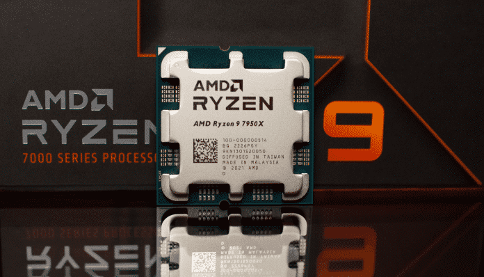 AMD verkauft den Ryzen 9 7950X, wie auch die anderen drei neuen CPUs, ohne beiliegenden Kühler. Nutzer können AM4-Kühler weiterverwenden., AMD
