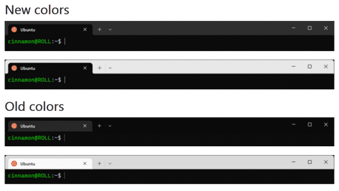Windows Terminal Preview 1.16 vereinheitlicht die Farbdarstellung von Light und Dark Themes. 