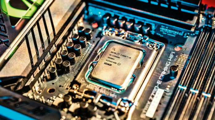 Intels CPU-Topmodell Core i9-13900K aus der Raptor-Lake-Generation.