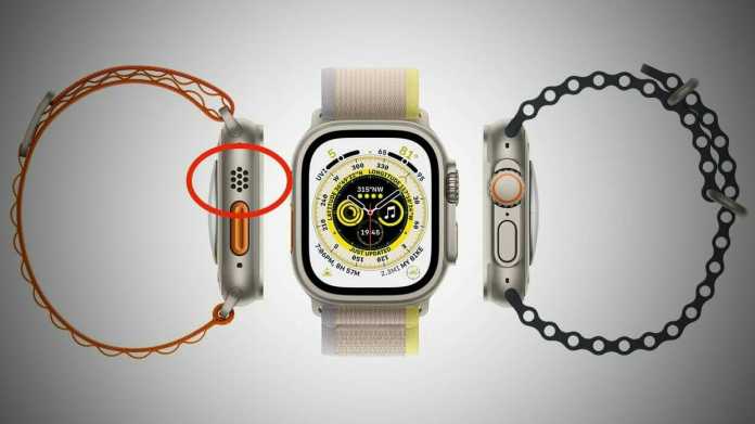 Apple Watch Ultra mit Lautsprecher