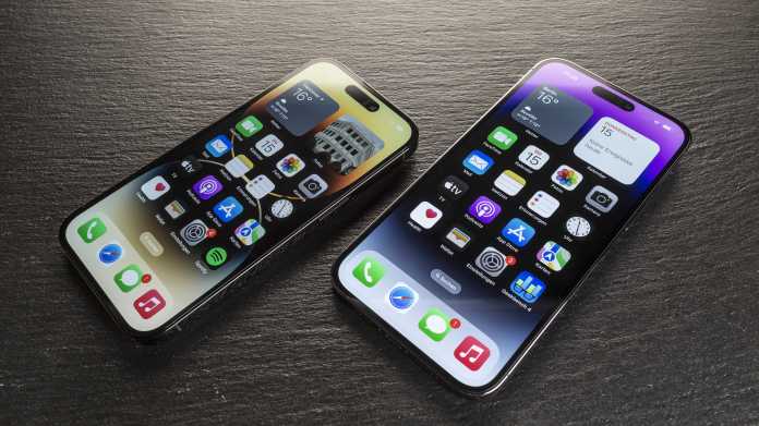 iPhone 14 Pro und iPhone 14 Pro Max