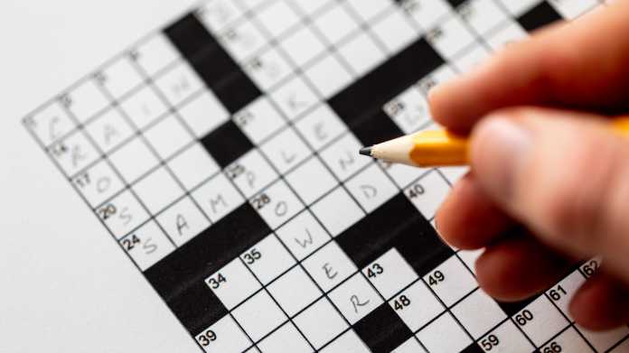 Black,And,White,Crossword,Puzzle,That,Needs,To,Be,Solved