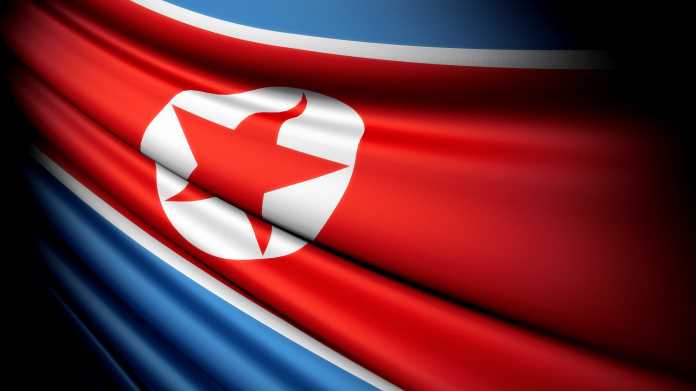 Fahne Nordkoreas