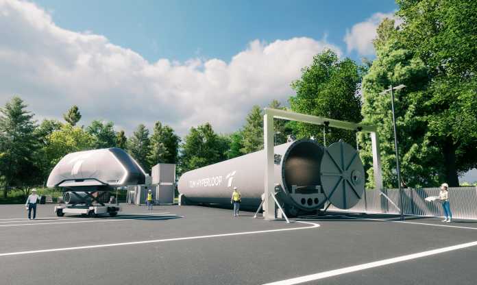 In diesem Frühjahr will die TU München ein Testsegment von 24 Metern fertigstellen., TUM Hyperloop