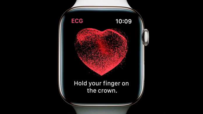 EKG auf der Apple Watch