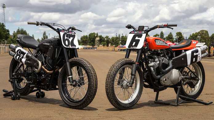 Harley-Davidson XR 750 alt vs neu