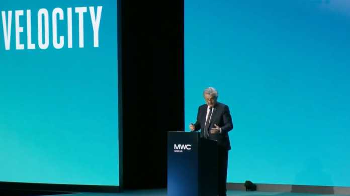 EU-Kommissar Thierry Breton spricht zur Eröffnung des MWC Barcelona am Montag.