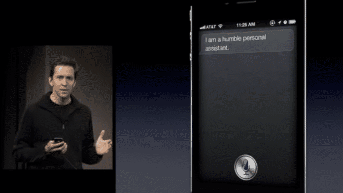 Siri bei der Erstvorstellung im Jahr 2011