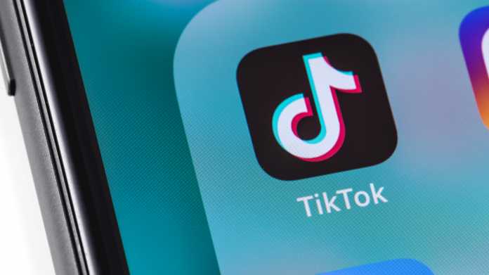 Tiktok-App auf Smartphone