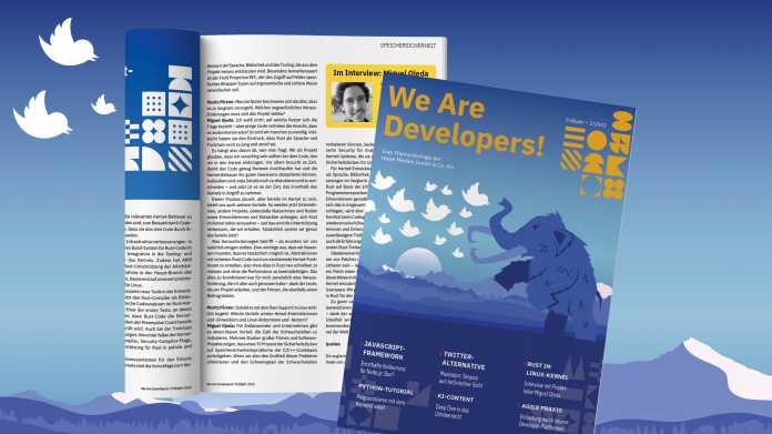 We Are Developers – Heise-Magazin als Beilage zu iX und c't, Frühjahr 1/2023