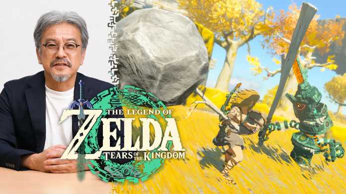 Nintendo-Producer Eiji Aonuma und das Spiel The Legend of Zelda: Tears of the Kingdom