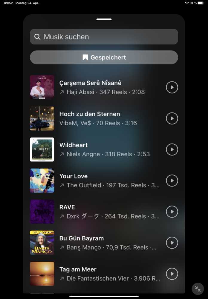 Musik in Reels und Storys: Teure Abmahnungen für Instagrammer | heise