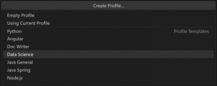 Customizable profile templates should make it easier to get started with profiles. 