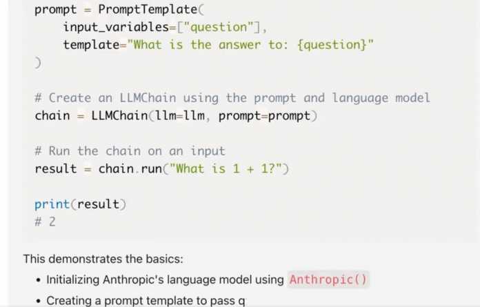 Screenshot from Anthropic's explainer video, Claude as a developer code assistant