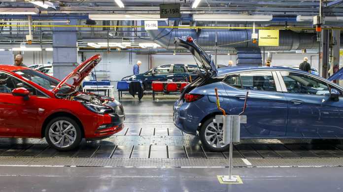 Opel Astra Produktion in Ellesmere Port