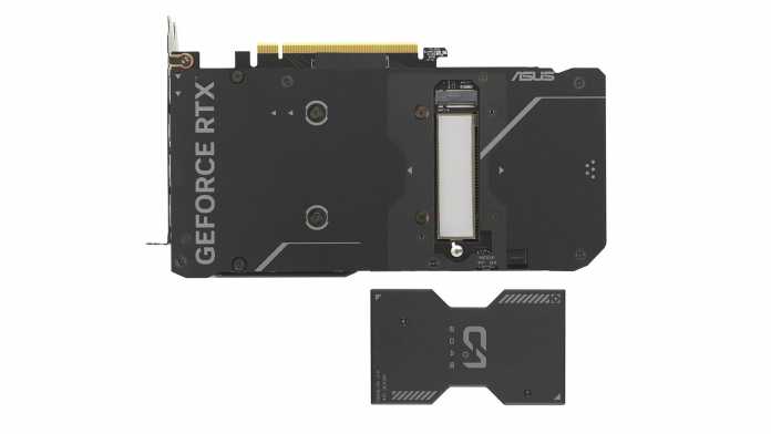 Asus ofrece una tarjeta gráfica con ranura SSD