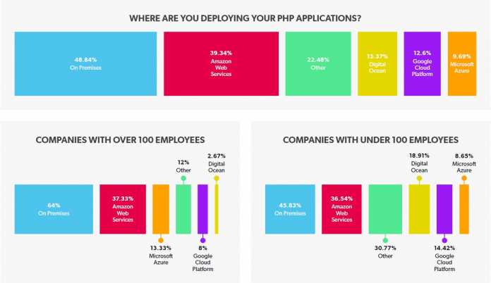 PHP Landscape Report 2024: Plattformen
