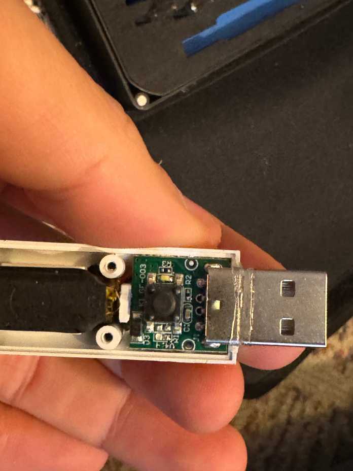 Innereien eines USB-Vibrators