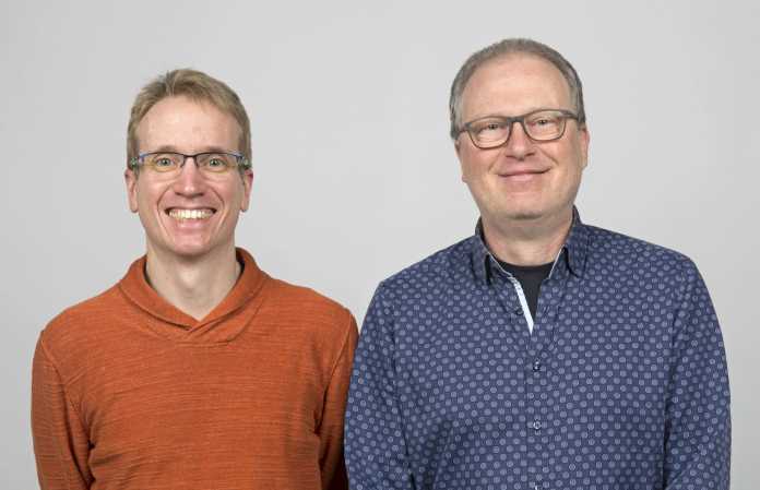 Die c’t-Redakteure Florian Müssig (links) und Christof Windeck
