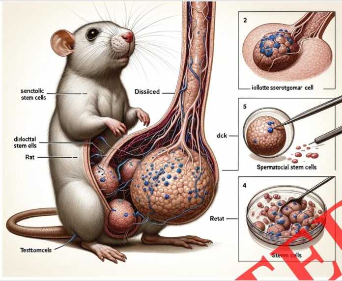 KI-generierte Illustration einer Ratte