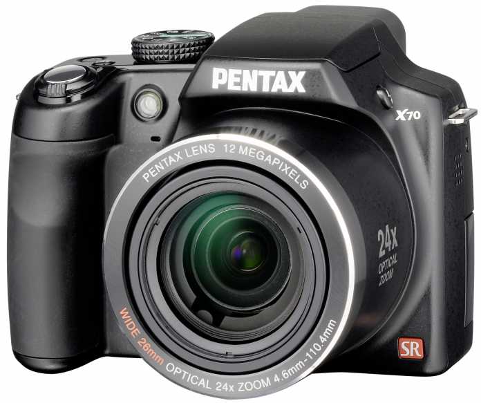 Fernseh-Kamera: Pentax Optio X70 im Kurztest