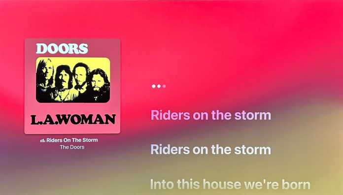 Selbst alte Aufnahmen wie &quot;Riders on the Storm&quot; von The Doors gewinnen in der Dolby-Atmos-Mischung eine erstaunliche Klangfülle ohne billige 3D-Effekte., 