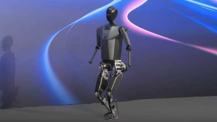 Der humanoide Roboter Tiangong.